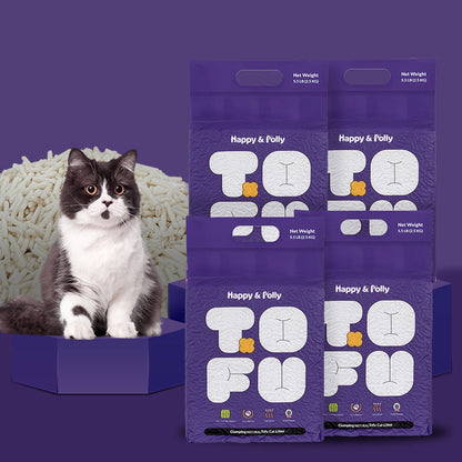 Clumping Natural Tofu Cat Litter