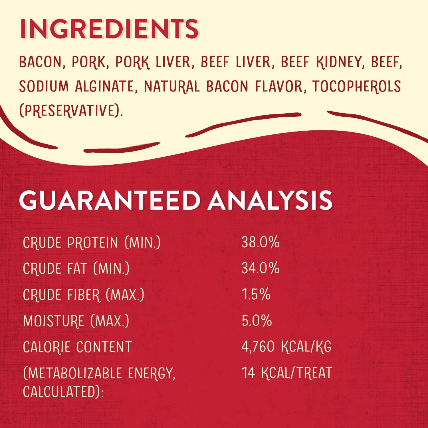 Freeze-Dried Raw Wild Weenies Dog Treats - Premium High-Protein Training Treats for Dogs and Puppies - All-Natural Bacon Recipe with 95% Meat and Organs - Made in the USA - 11 Oz Bag