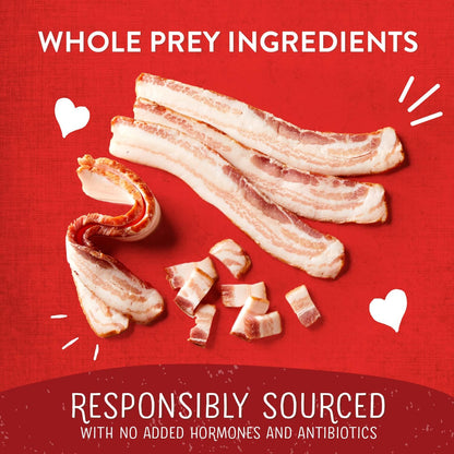 Freeze-Dried Raw Wild Weenies Dog Treats - Premium High-Protein Training Treats for Dogs and Puppies - All-Natural Bacon Recipe with 95% Meat and Organs - Made in the USA - 11 Oz Bag
