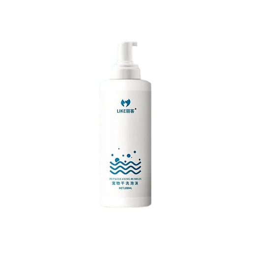 Pet Dry Cleaning Foam, Water-Free, Dog, Cat, Puppy Shower Gel, Super Shampoo Deodorant, Sterilization without Rinsing, 200ML