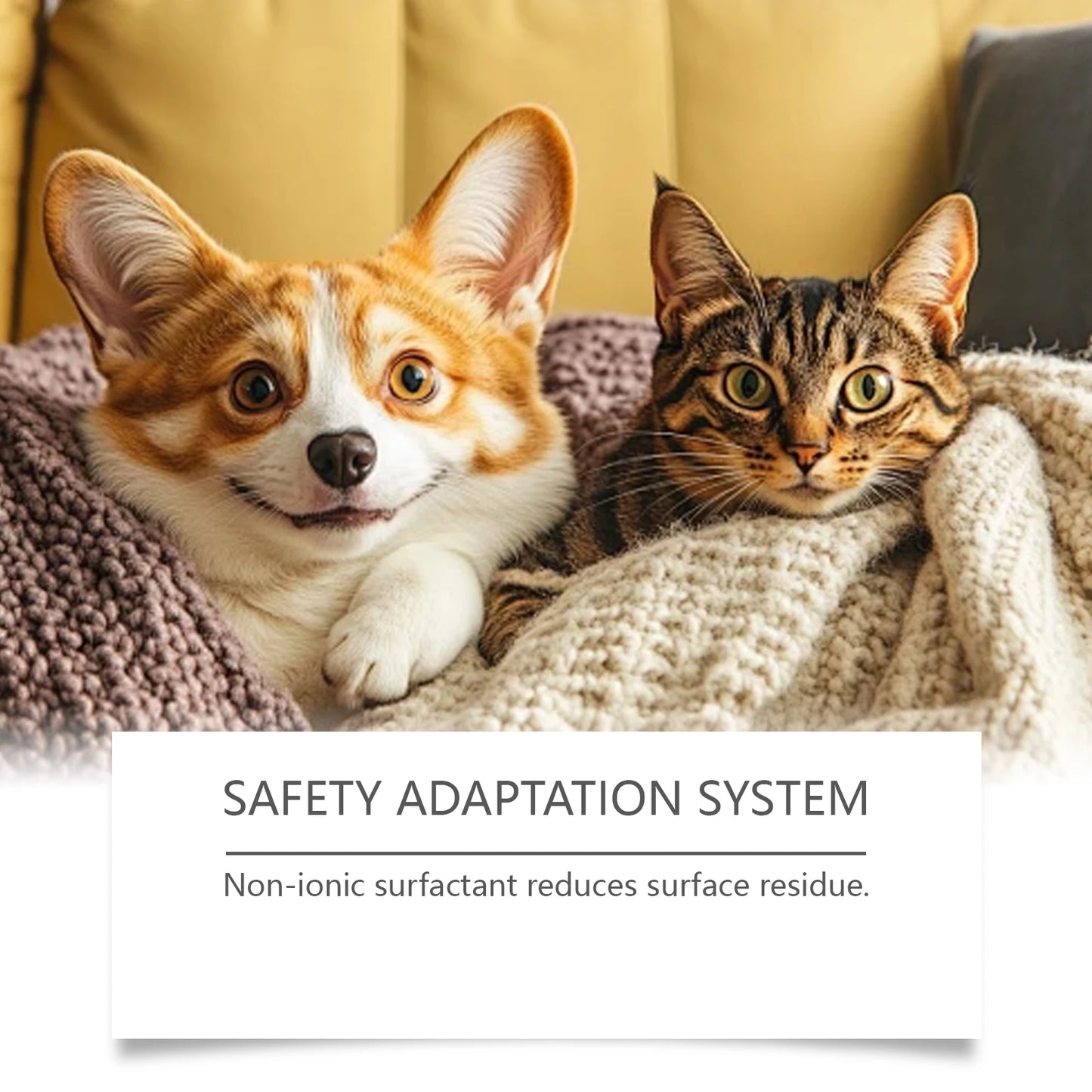 Pet Odor Eliminator Spray for Cat Dog Urine Accidents on Carpet Furniture Natural Deodorizing Mist with No Synthetic Fragrance