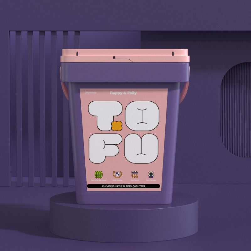 Clumping Natural Tofu Cat Litter